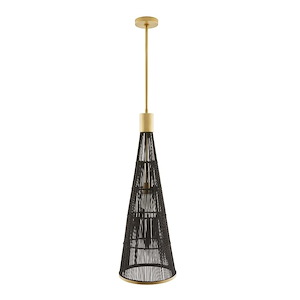 Pesaro - 1 Light Pendant-39.5 Inches Tall and 12 Inches Wide