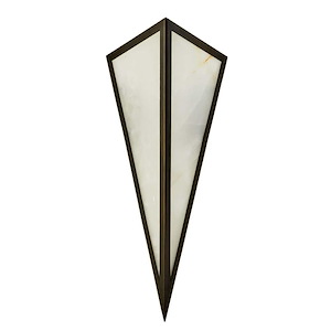 Priestly - 2 Light Wall Sconce-25 Inches Tall and 10 Inches Wide