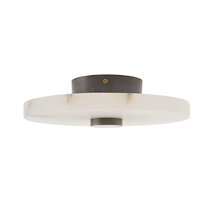 Moers - 1 Light Flush Mount-3.5 Inches Tall and 12 Inches Wide