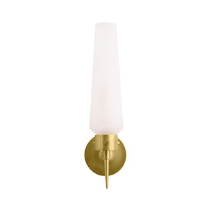 Omaha - 1 Light Wall Sconce-17 Inches Tall and 4.5 Inches Wide