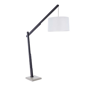 Sarsa - 1 Light Floor Lamp-93 Inches Tall and 23 Inches Wide