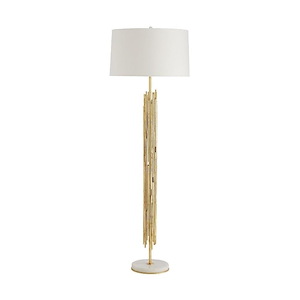 Prescott - 1 Light Floor Lamp-65 Inches Tall and 21 Inches Wide - 1307257