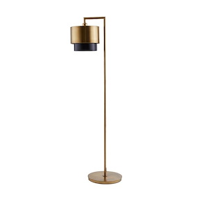 Nolan - 1 Light Floor Lamp-56 Inches Tall and 17.5 Inches Wide - 1307802