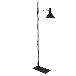 Salem - 1 Light Floor Lamp-72.5 Inches Tall and 9 Inches Wide