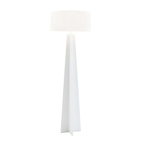 Palisades - 1 Light Floor Lamp-67 Inches Tall and 22 Inches Wide