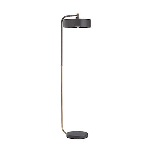 Aaron - 1 Light Floor Lamp-63 Inches Tall and 18 Inches Wide