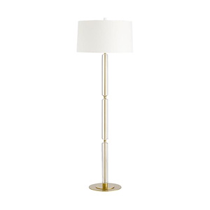 Gio - 1 Light Floor Lamp-67 Inches Tall and 22 Inches Wide