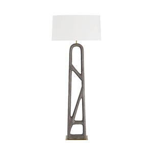 Wilcott - 1 Light Floor Lamp-65 Inches Tall and 26 Inches Wide