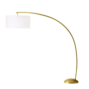Naples - 1 Light Floor Lamp-90 Inches Tall and 87.5 Inches Wide
