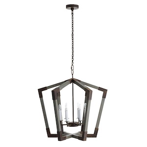 Kendall - 6 Light Chandelier-31 Inches Tall and 27 Inches Wide