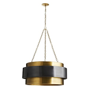 Nolan - 4 Light Large Pendant-41 Inches Tall and 30 Inches Wide - 1308148