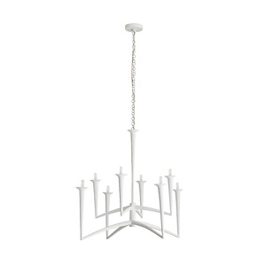 Isma - 8 Light Chandelier-38 Inches Tall and 34 Inches Wide