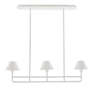 Remy - 3 Light Chandelier-11 Inches Tall and 37 Inches Wide