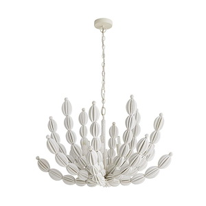 Indi - 6 Light Chandelier-24 Inches Tall and 34 Inches Wide