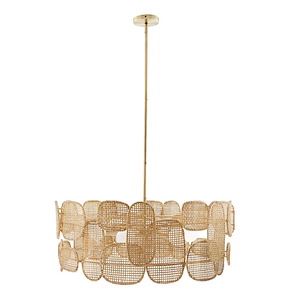 Ronaldo - 6 Light Chandelier-24.5 Inches Tall and 30 Inches Wide