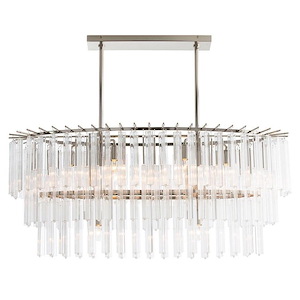 Nessa - 8 Light Large Chandelier-31 Inches Tall and 40 Inches Wide - 1308151