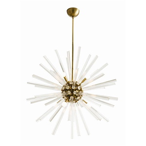 Hanley - 8 Light Large Chandelier-56 Inches Tall and 37 Inches Wide