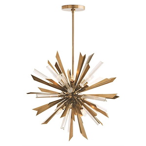 Waldorf - 8 Light Small Chandelier-29 Inches Tall and 23.5 Inches Wide - 1307573