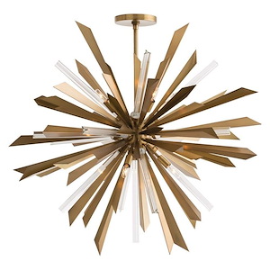 Waldorf - 8 Light Large Chandelier-39.5 Inches Tall and 38 Inches Wide