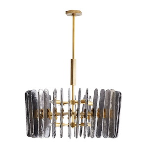 Klaus - 8 Light Chandelier-17.5 Inches Tall and 25.5 Inches Wide