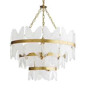 Millie - 7 Light Chandelier-36 Inches Tall and 28 Inches Wide