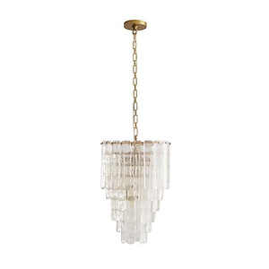 Larie - 3 Light Chandelier-24 Inches Tall and 15 Inches Wide