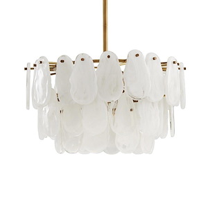 Leon - 3 Light Chandelier-19 Inches Tall and 25 Inches Wide