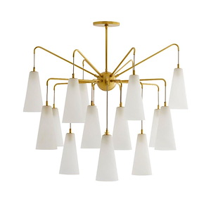 Mika - Chandelier-42.5 Inches Tall and 41 Inches Wide
