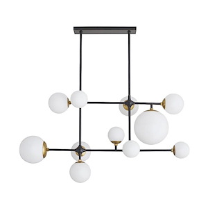 Hilliard - 11 Light Chandelier-32 Inches Tall and 48 Inches Wide