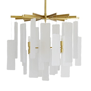 Harriet - 8 Light Chandelier-30 Inches Tall and 28.5 Inches Wide
