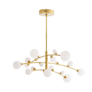 Maser - Chandelier-17 Inches Tall and 45 Inches Wide - 1306665