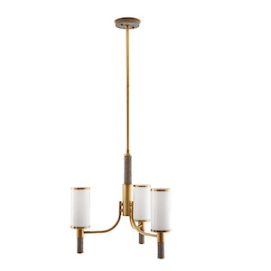 Paulino - 3 Light Chandelier-24 Inches Tall and 18 Inches Wide