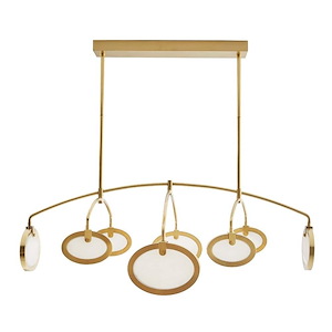 Rosabel - LED Chandelier-23 Inches Tall and 55.5 Inches Wide