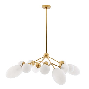 Panella - 12 Light Chandelier-19 Inches Tall and 41 Inches Wide