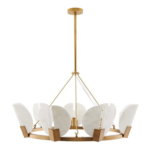 Sierra - 9 Light Chandelier-24.5 Inches Tall and 40 Inches Wide