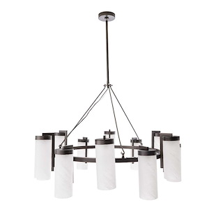 Ryder - 12 Light Chandelier-32 Inches Tall and 40 Inches Wide