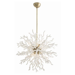 Diallo - 8 Light Large Chandelier-40 Inches Tall and 30 Inches Wide