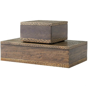 Turney - Box (Set of 2)-33 Inches Tall and 12 Inches Wide