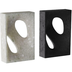 Bondi - Bookend (Set of 2)-10 Inches Tall and 7 Inches Wide