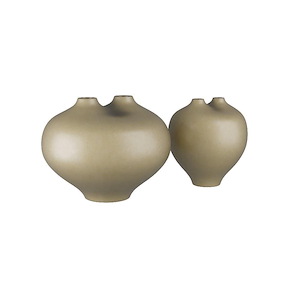 Yeli - Sculpture (Set of 2)-7.5 Inches Tall and 9 Inches Wide