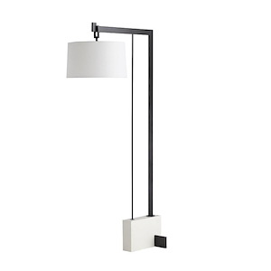 Piloti - 1 Light Floor Lamp-76.5 Inches Tall and 19 Inches Wide