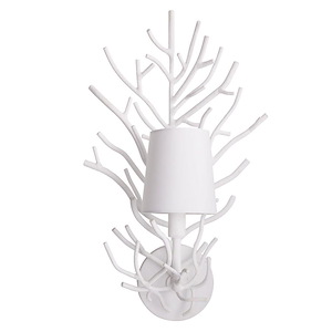 Coral - 1 Light Twig Wall Sconce-20 Inches Tall and 12 Inches Wide
