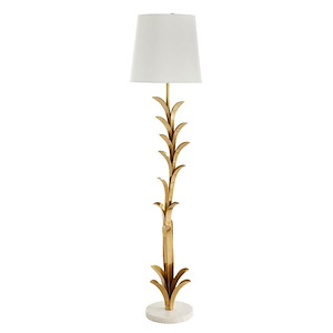 Abbott - 1 Light Floor Lamp-64 Inches Tall and 15 Inches Wide