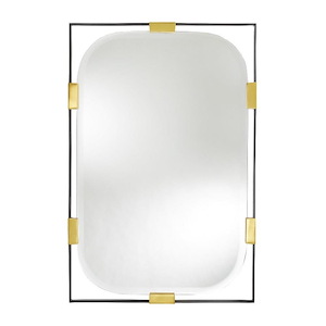 Frankie - Rectangular Mirror-42 Inches Tall and 28 Inches Wide