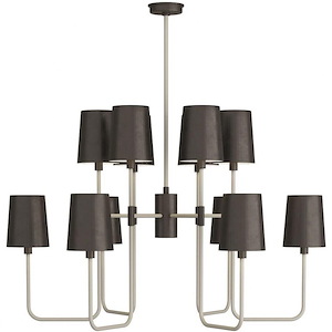 Bedford - 12 Light Chandelier-32 Inches Tall and 41.5 Inches Wide