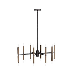 Tilman - 16 Light Chandelier-12.5 Inches Tall and 40 Inches Wide