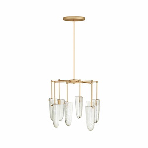 Valeria - 8 Light Chandelier-26 Inches Tall and 30 Inches Wide