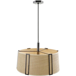 Amida - 3 Light Chandelier-24 Inches Tall and 28.5 Inches Wide