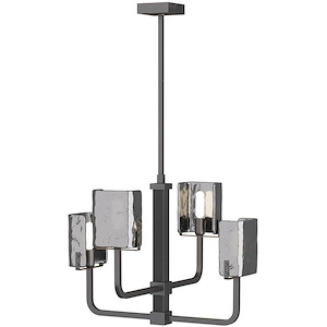 Yosef - 4 Light Chandelier-37 Inches Tall and 30 Inches Wide