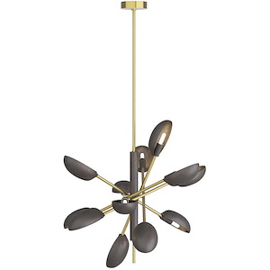 Bryce - 12 Light Chandelier-30.5 Inches Tall and 31.5 Inches Wide